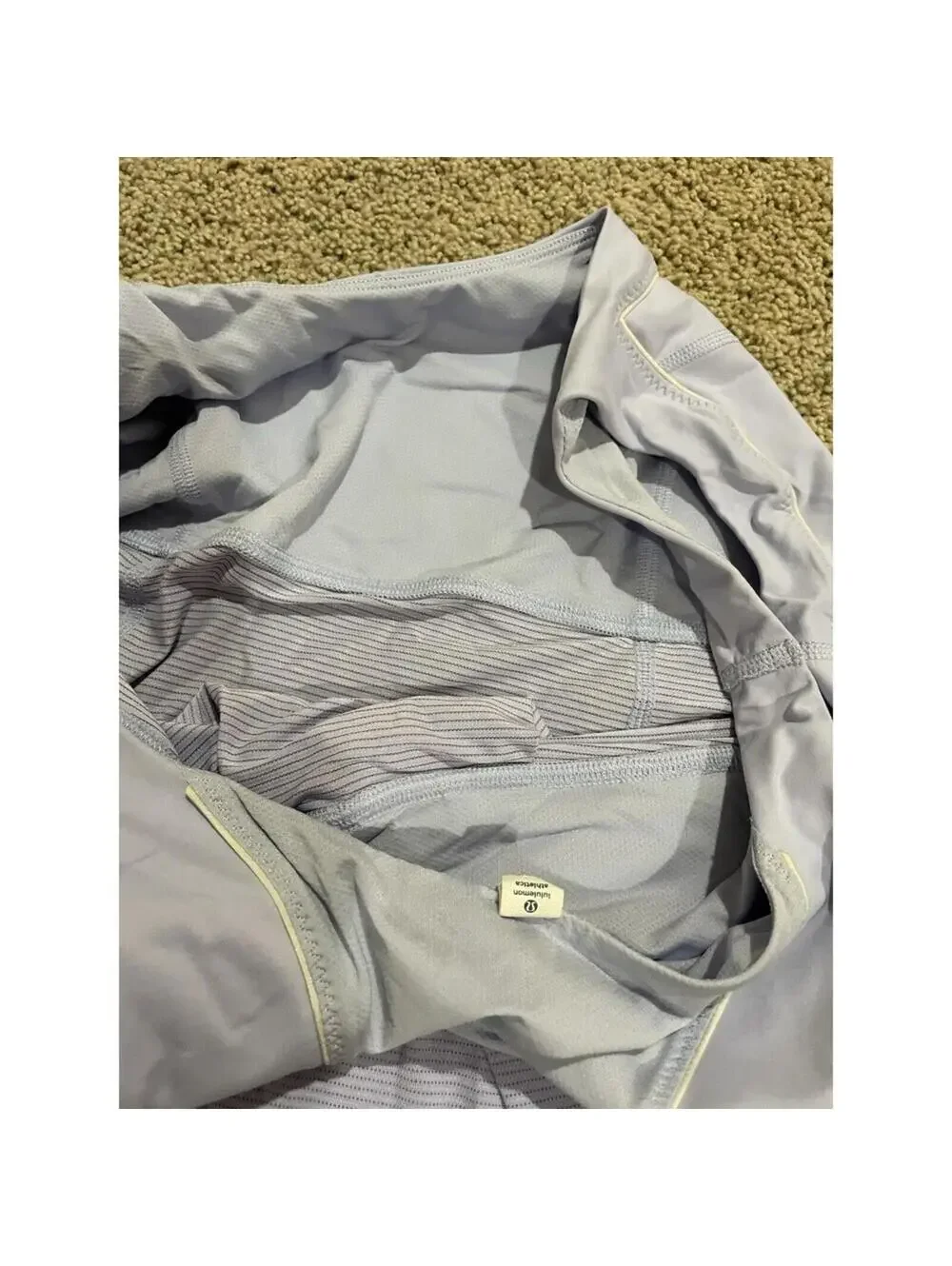 Women’s Lululemon Size 10 Light Purple Lilac Sleeveless Top / Shirt Tank